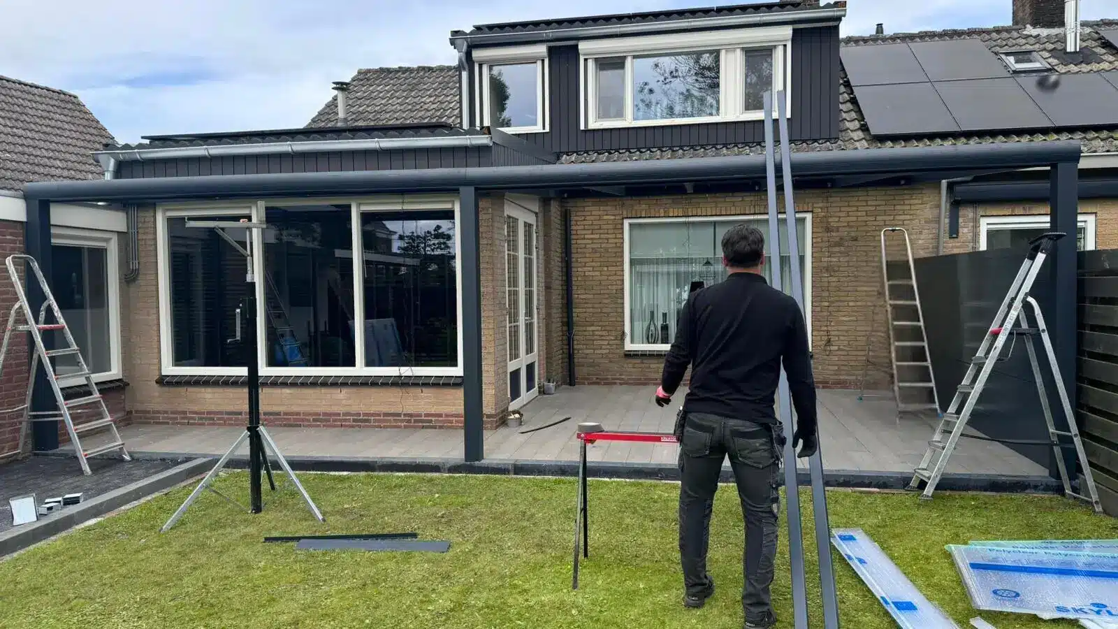 Overkapping Installatie In Deventer Veranda