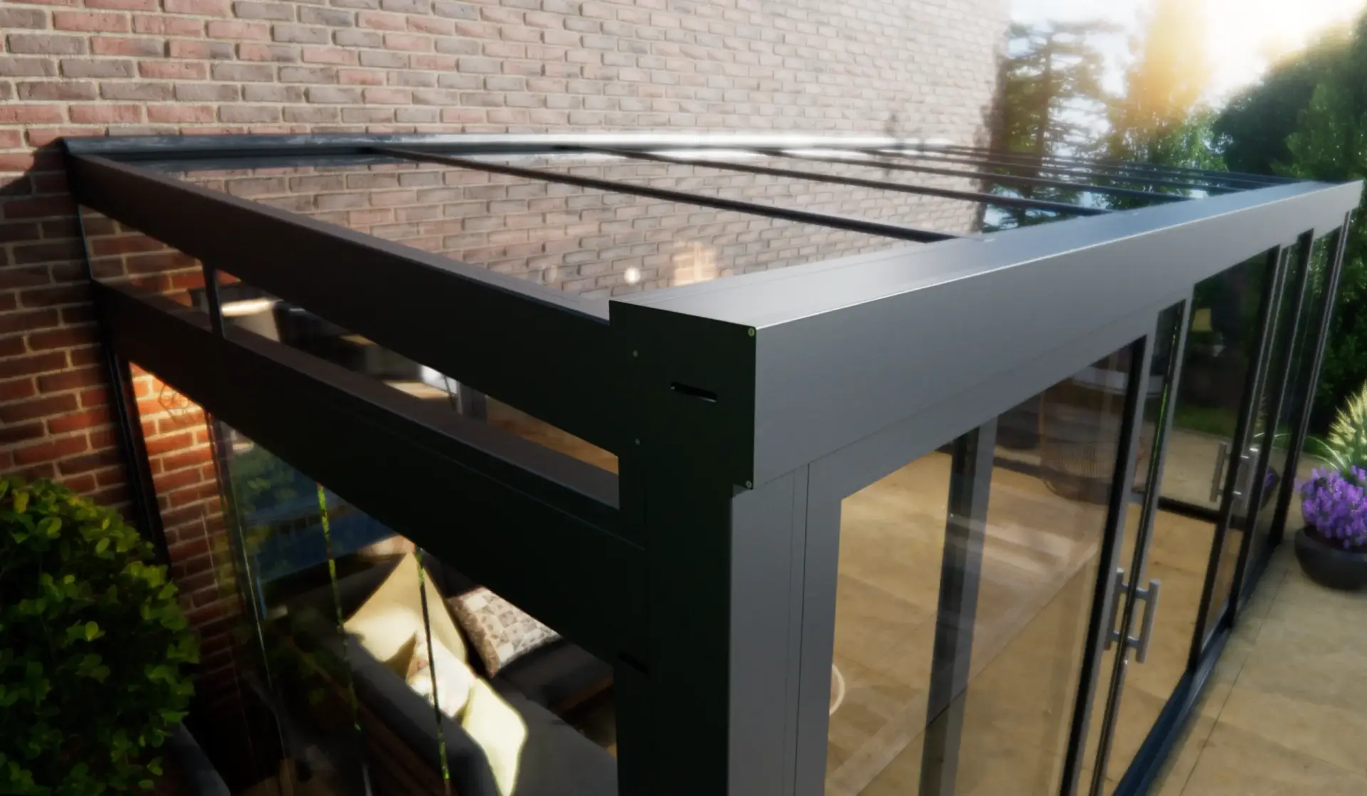 Primeline R-Plus Veranda Overkapping Tuinkamer