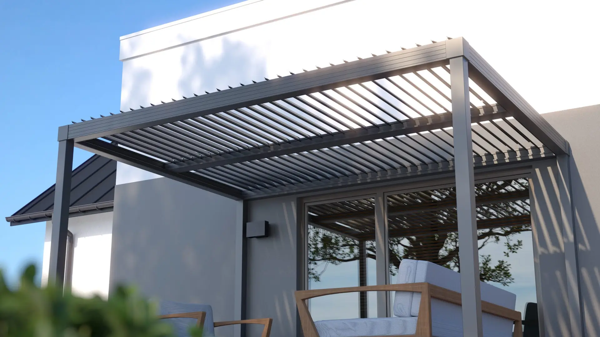 Aluminium Overkapping Veranda Assen