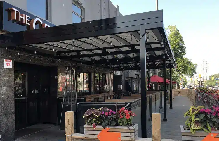 terrasoverkapping horeca